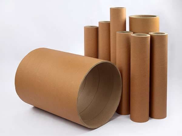 Cordpack durable paperboard core tubes and cylinders for industrial winding applications